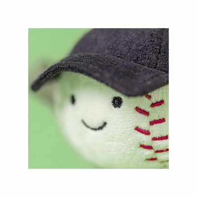 Jellycat Amuseables Sports Baseball Bag Charm USA | 14928DOTE